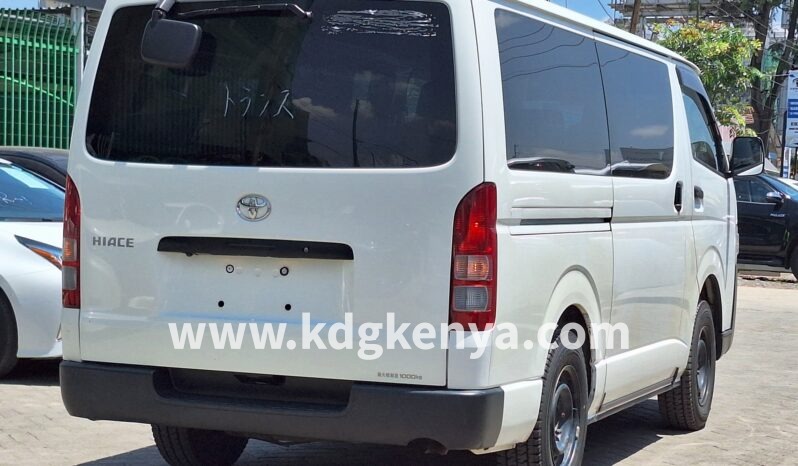 
TOYOTA – HIACE (DX / 4WD) full									