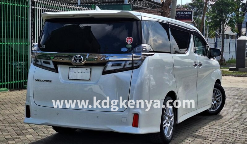 
								TOYOTA VELLFIRE ( 2.5X  6 SEATER ) full									