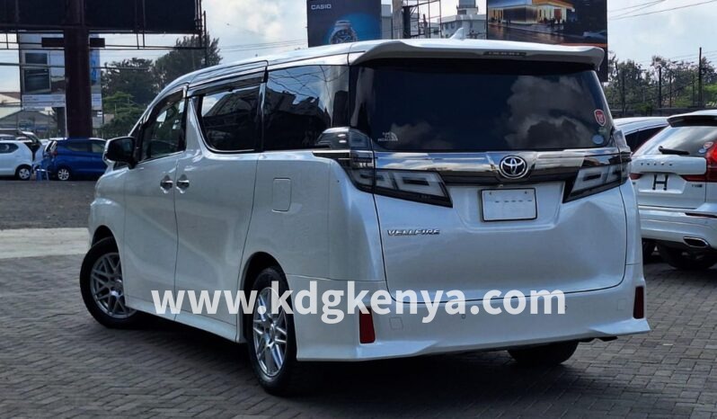 
								TOYOTA VELLFIRE ( 2.5X  6 SEATER ) full									