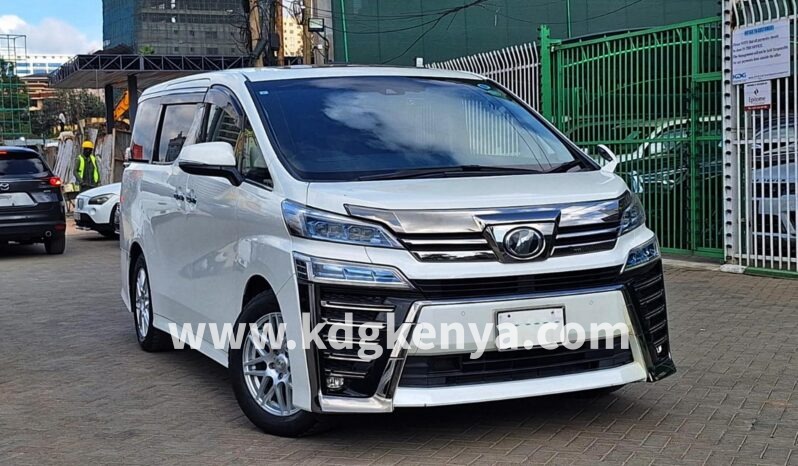 
								TOYOTA VELLFIRE ( 2.5X  6 SEATER ) full									